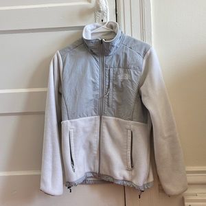 North Face white jacket